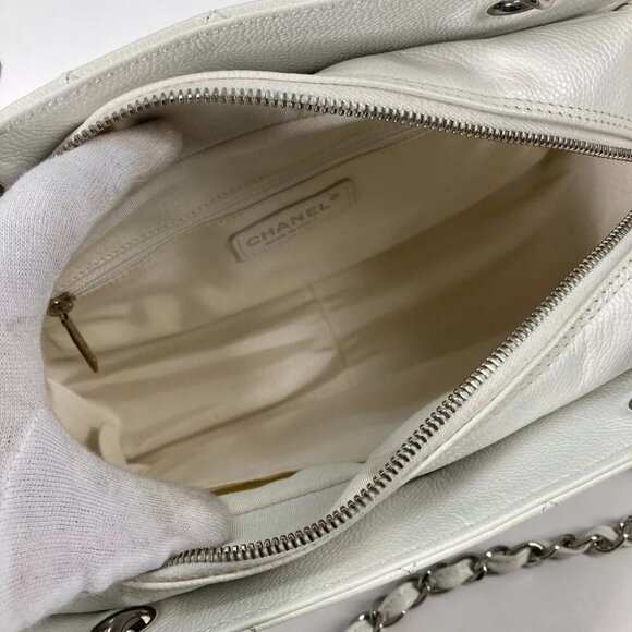 CHANEL CC Mark Timeless Matelasse Quilted Chain Shoulder Bag Tote Bag - Picture 9 of 13